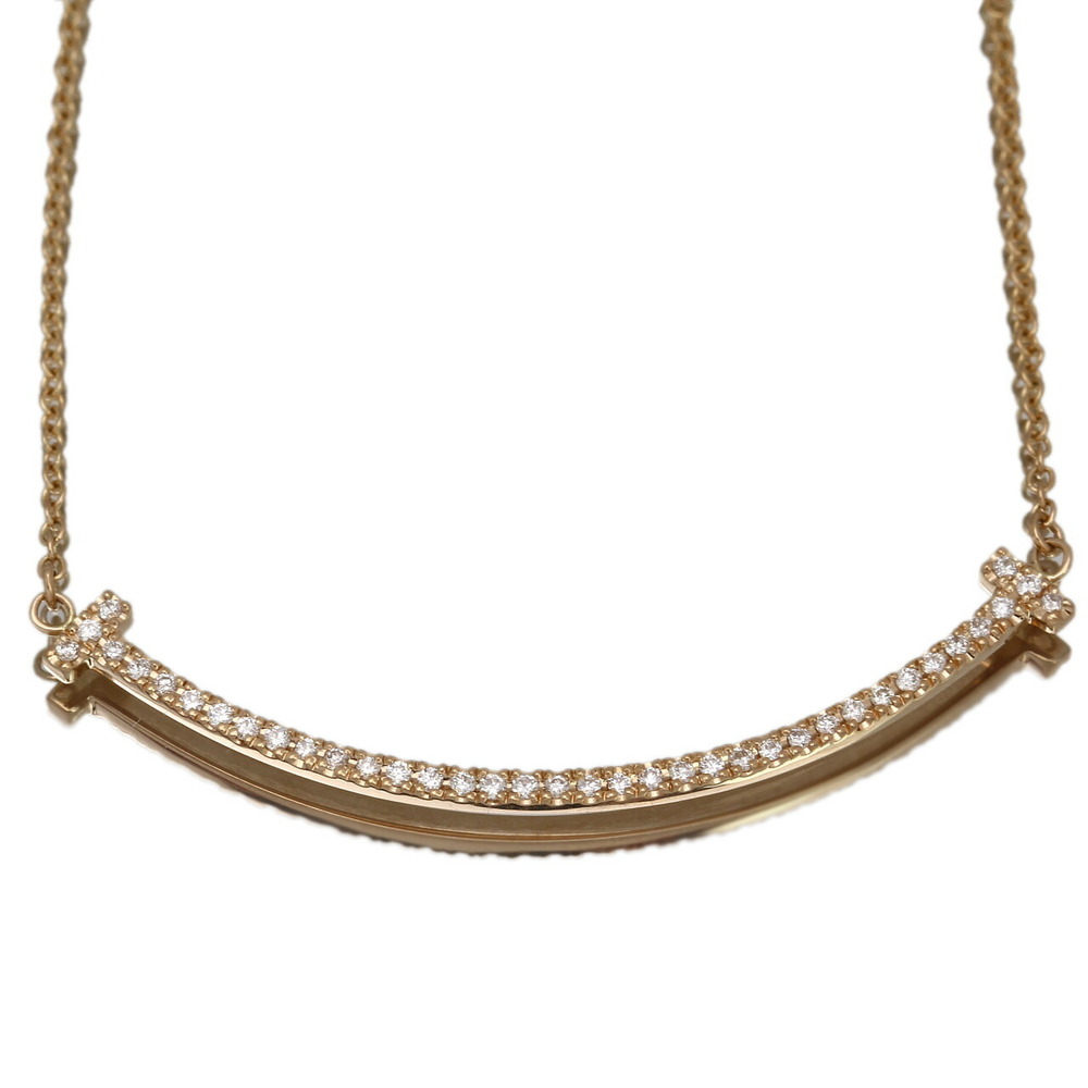 Tiffany T Smile Small Necklace Diamond